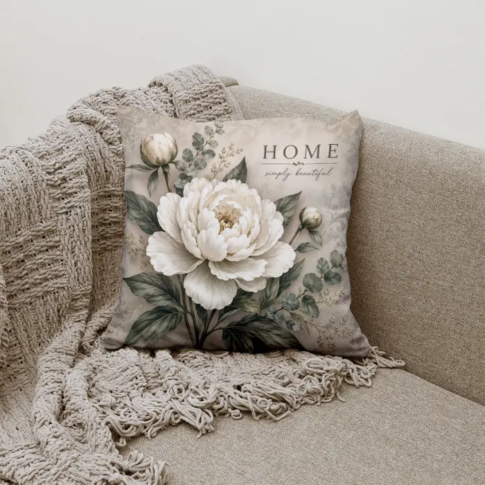 Pernă decorativă – Bujor – 5625 - 4115 - Pernă decorativă – Bujor – 5625 - 4115
