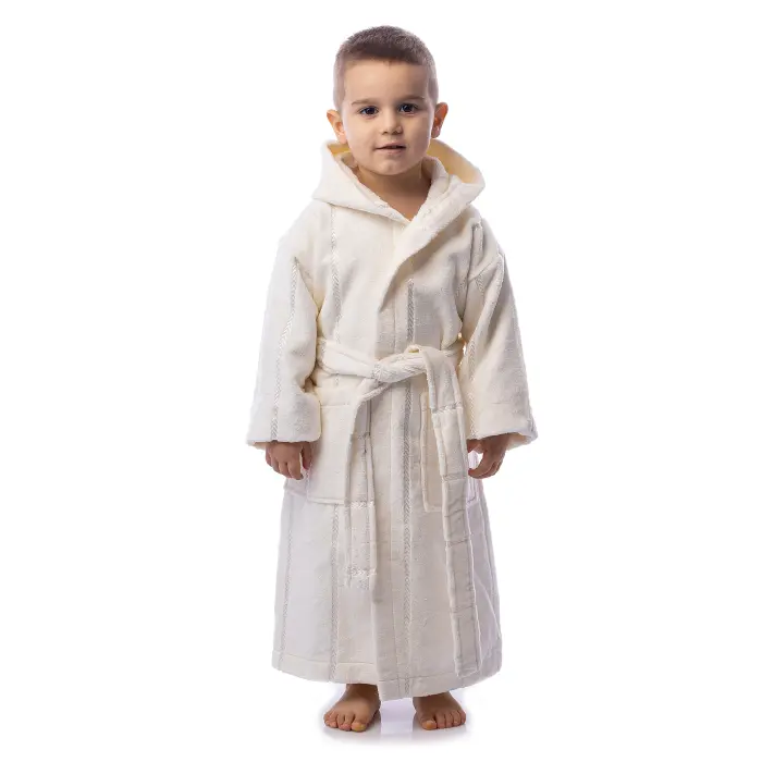 Halat de copii Thread - Crema - 609 - Halat de copii Thread - Crema - 609