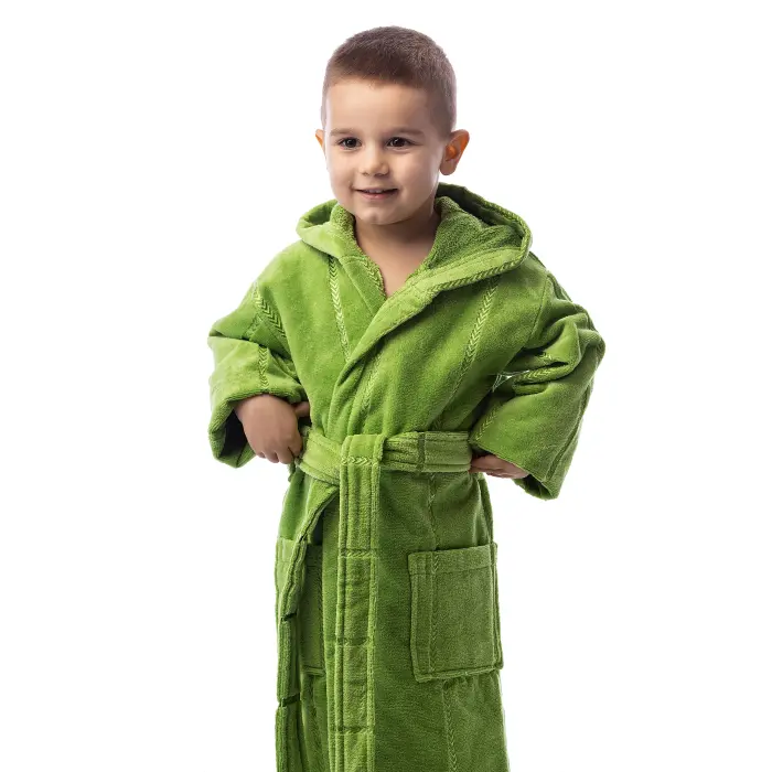 Halat de copii Thread - Verde - 655 - Halat de copii Thread - Verde - 655