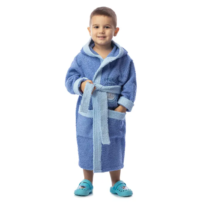 Halat de copii Vivien - Albastru ichis - 1259 - Halat de copii Vivien - Albastru ichis - 1259