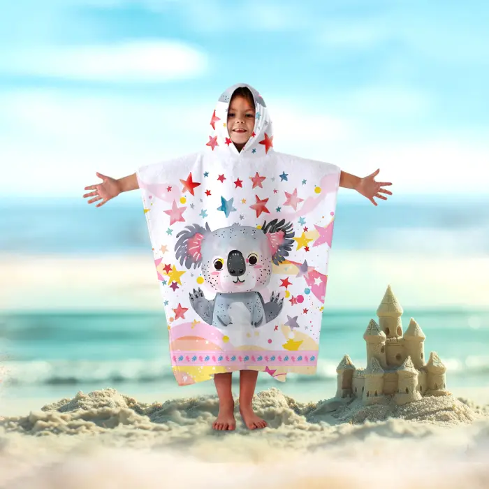 Poncho terry pentru copii - 5047 - 2918 - Poncho terry pentru copii - 5047 - 2918