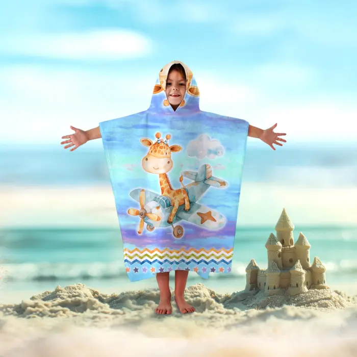 Poncho terry pentru copii - 5050 - 2921 - Poncho terry pentru copii - 5050 - 2921