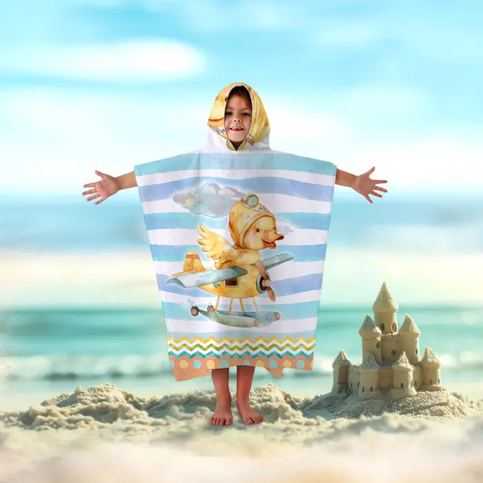Poncho terry pentru copii - 5051 - 2922 - Poncho terry pentru copii - 5051 - 2922