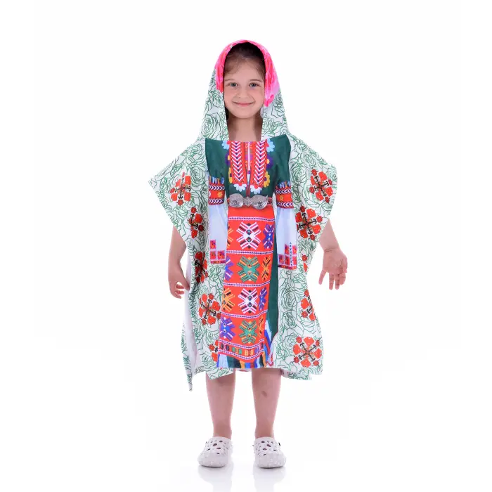 Poncho pentru copii - Costum popular bulgaresc - 1439 - Poncho pentru copii - Costum popular bulgaresc - 1439