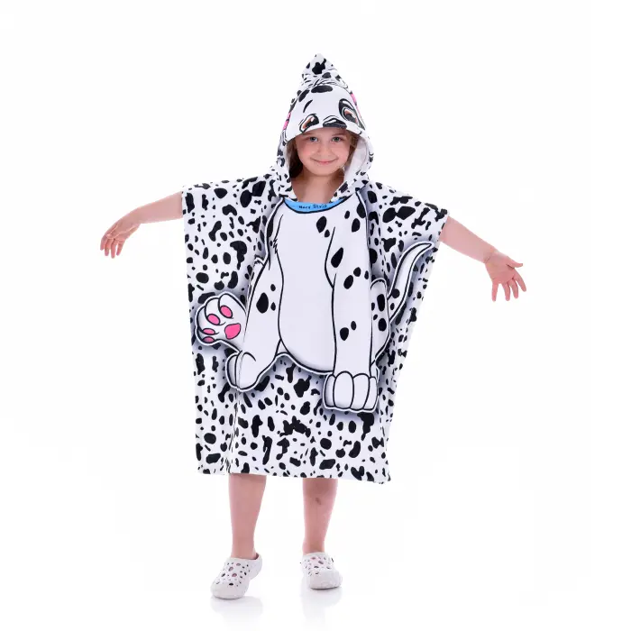 Poncho pentru copii – Dalmatian dog - 1419 - Poncho pentru copii – Dalmatian dog - 1419
