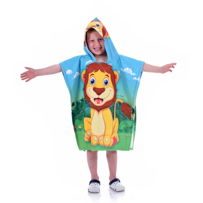 Poncho pentru copii – Leuț - 1389 - Poncho pentru copii – Leuț - 1389