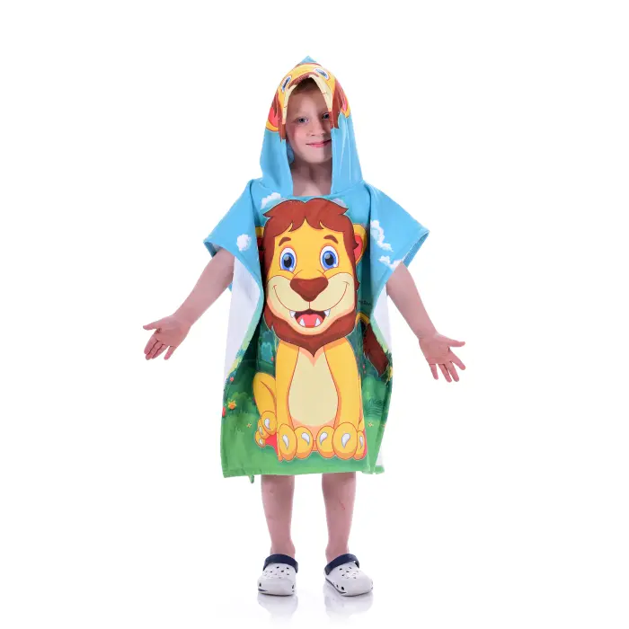 Poncho pentru copii – Leuț - 1390 - Poncho pentru copii – Leuț - 1390