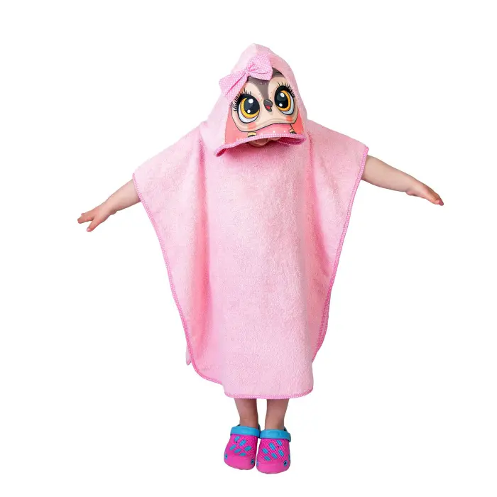 Poncho pentru copii Mary - Bufniţă - 1311 - Poncho pentru copii Mary - Bufniţă - 1311
