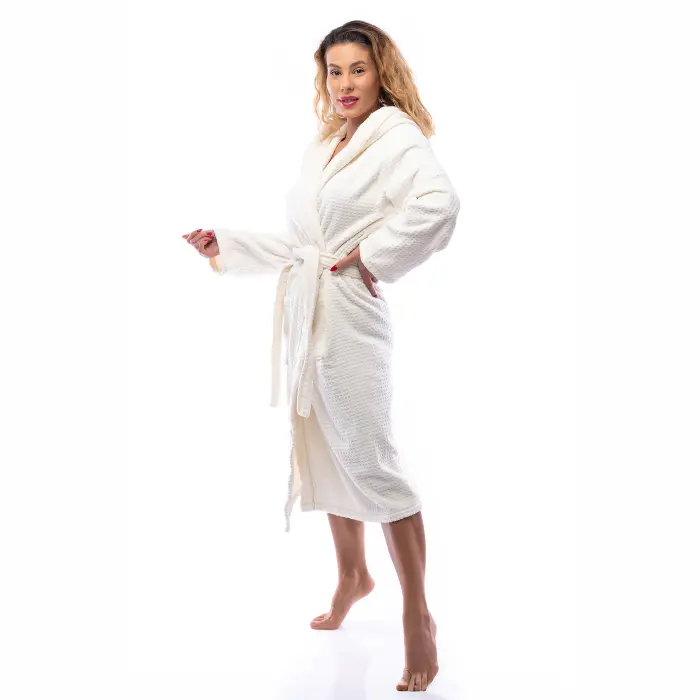 Halat “Elegance” - Crema - dama - 2635 - Halat “Elegance” - Crema - dama - 2635