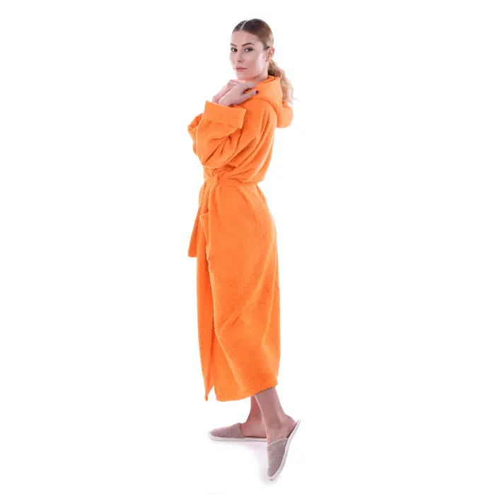 Halat Maer - Portocaliu - dama - 1228 - Halat Maer - Portocaliu - dama - 1228