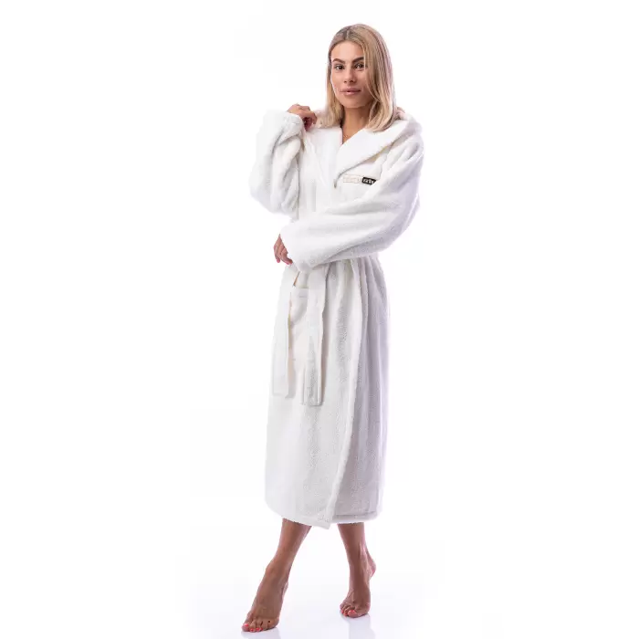 Halat Microbumbac - Crema - dama - 216 - Halat Microbumbac - Crema - dama - 216