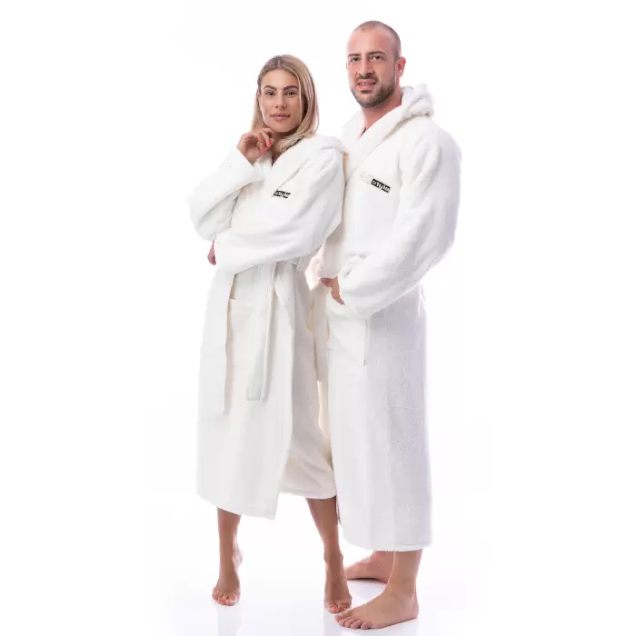 Halat Microbumbac - Crema - dama - 219 - Halat Microbumbac - Crema - dama - 219