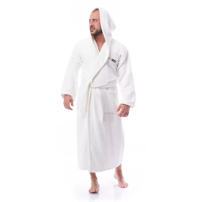 Halat Microbumbac - Crema - barbaţi - 205 - Halat Microbumbac - Crema - barbaţi - 205