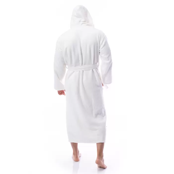 Halat Microbumbac - Crema - barbaţi - 207 - Halat Microbumbac - Crema - barbaţi - 207