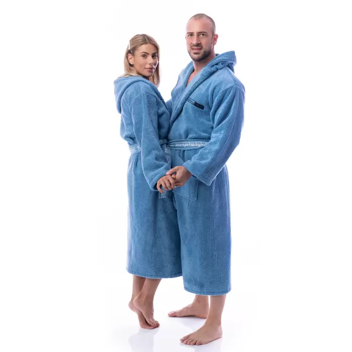 Halat Microbumbac - denim - dama - 226 - Halat Microbumbac - denim - dama - 226