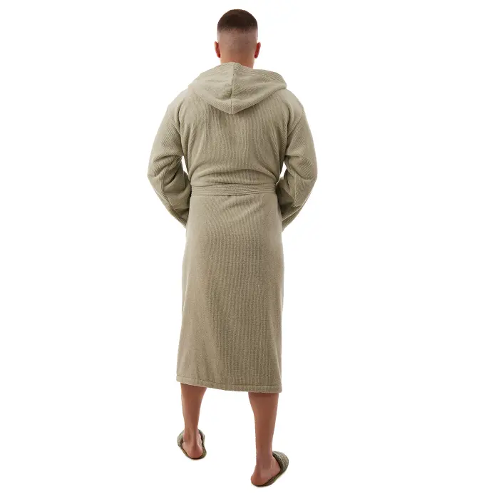 Halat Rips – Verde deschis – bărbați - 3697 - Halat Rips – Verde deschis – bărbați - 3697