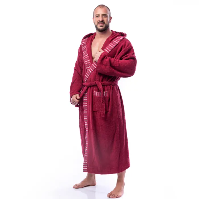 Halat Vivien - Bordo - barbaţi - 1566 - Halat Vivien - Bordo - barbaţi - 1566