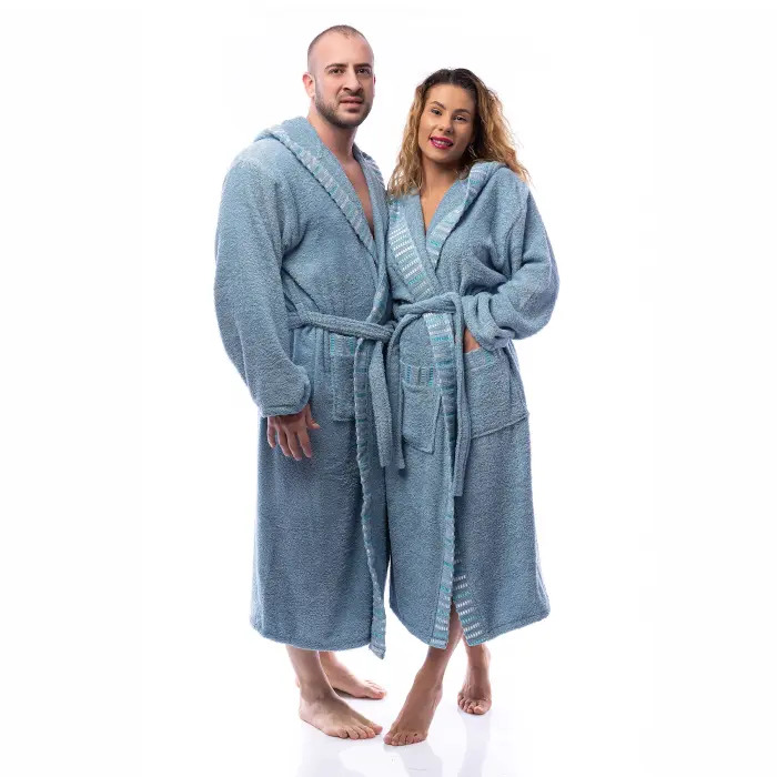 Halat Vivien - Denim - barbaţi - 2553 - Halat Vivien - Denim - barbaţi - 2553