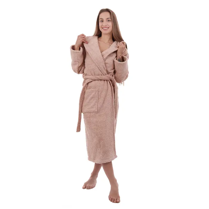 Halat JACQUARD – MS – Frasin – damă - 3503 - Halat JACQUARD – MS – Frasin – damă - 3503