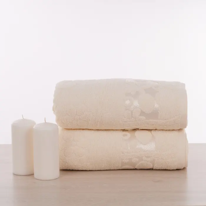 Prosoape de baie „BOHEMI” – CREMA - 3311 - Prosoape de baie „BOHEMI” – CREMA - 3311