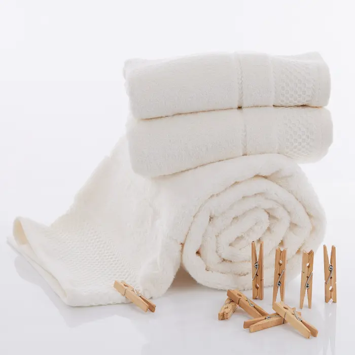 Prosop de baie din microbumbac Crema - 3337 - Prosop de baie din microbumbac Crema - 3337
