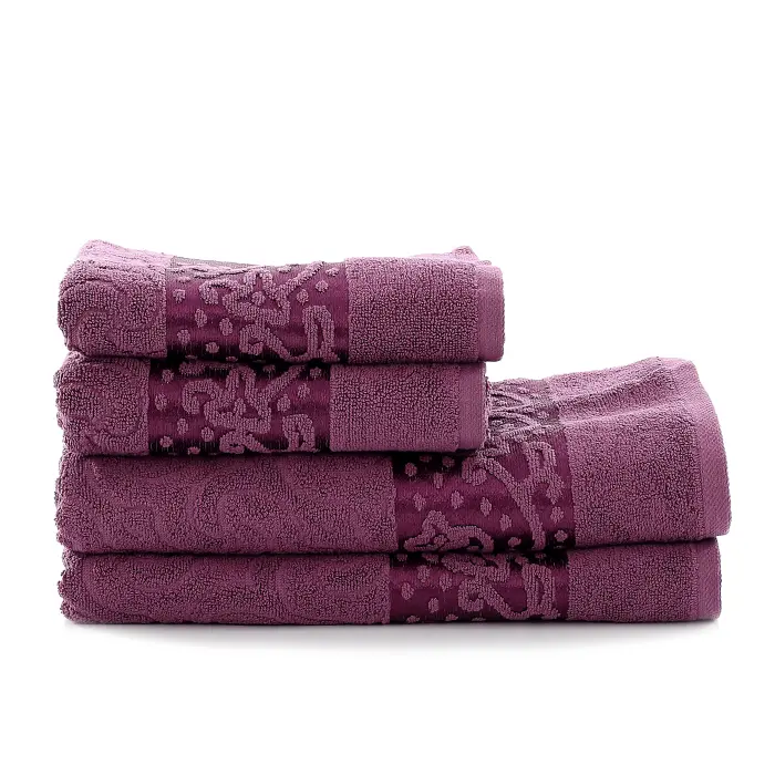 Prosop de baie Jacquard – Mov - 2145 - Prosop de baie Jacquard – Mov - 2145