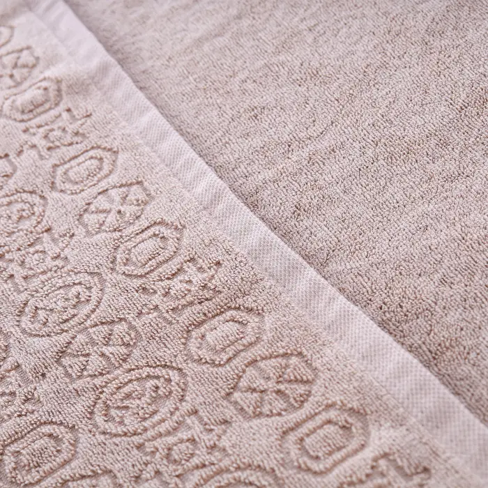 Prosop de baie Jacquard MS - Bej - 3455 - Prosop de baie Jacquard MS - Bej - 3455