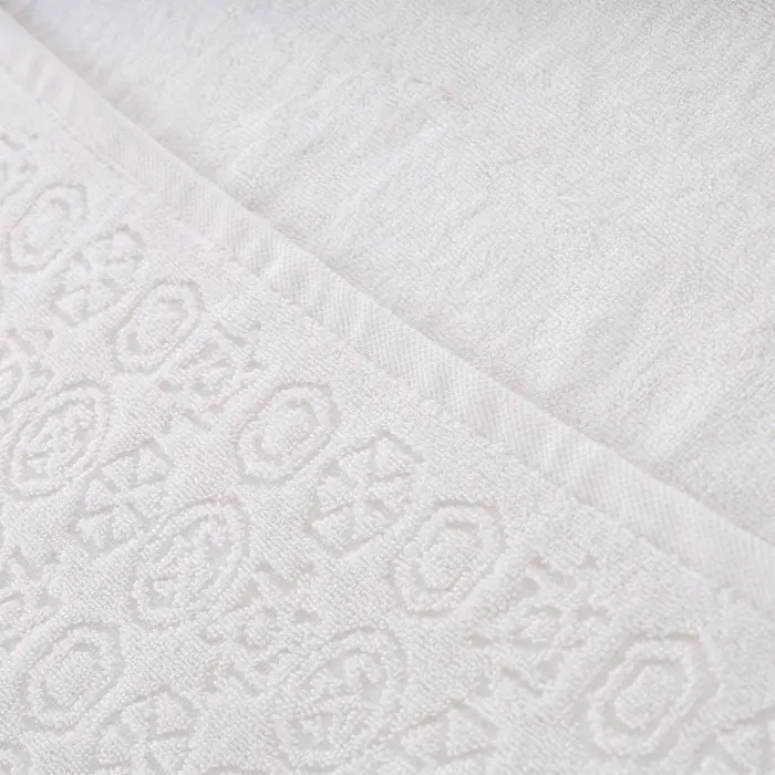 Prosop de baie Jacquard MS - Crema - 3449 - Prosop de baie Jacquard MS - Crema - 3449
