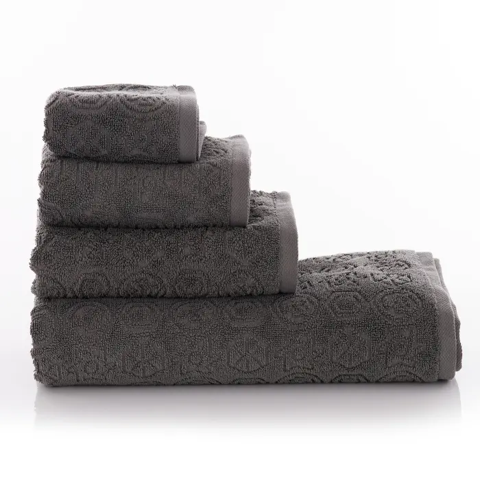 Prosop de baie Jacquard MS - Gri inchis - 3460 - Prosop de baie Jacquard MS - Gri inchis - 3460