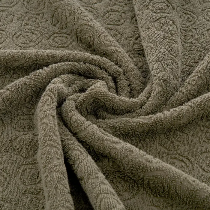 Prosop de baie Jacquard MS - Verde inchis - 3458 - Prosop de baie Jacquard MS - Verde inchis - 3458