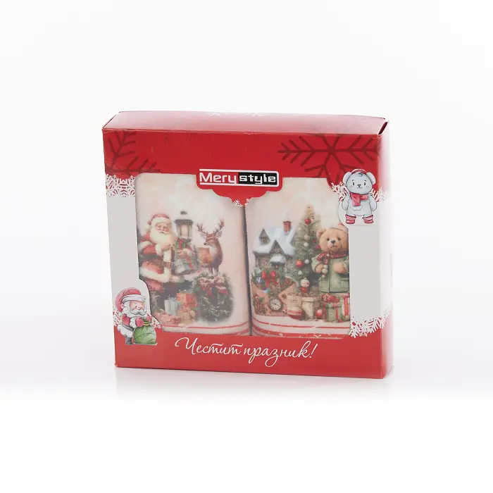 Set – 2 prosoape de baie imprimate – Cutie - 5375 - 3382 - Set – 2 prosoape de baie imprimate – Cutie - 5375 - 3382