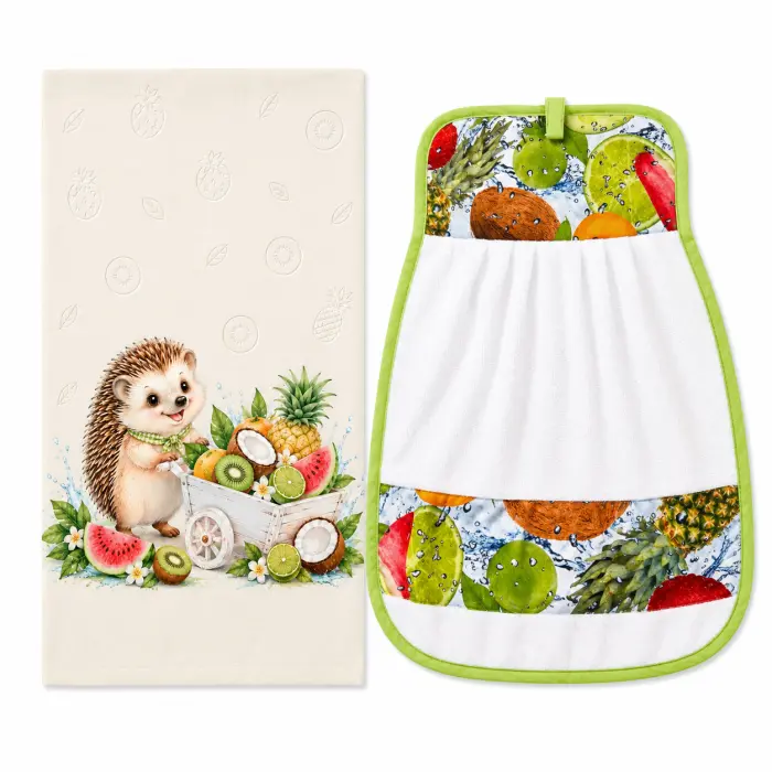 Set de prosoape „Passion Fruits” – Fruits – 30x50 cm – 5640 - 4155 - Set de prosoape „Passion Fruits” – Fruits – 30x50 cm – 5640 - 4155