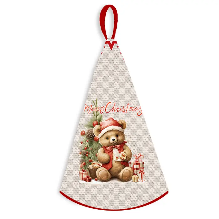 Prosop rotund cu motive de Crăciun - 5352 - 3168 - Prosop rotund cu motive de Crăciun - 5352 - 3168