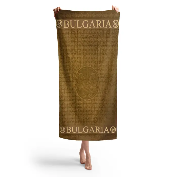 Prosop de plajă MS – tutun - 3844 - Prosop de plajă MS – tutun - 3844