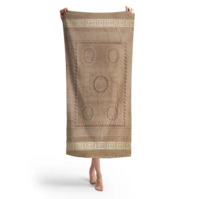 Prosop de plaja cu motiv – Capucino - 3025 - Prosop de plaja cu motiv – Capucino - 3025