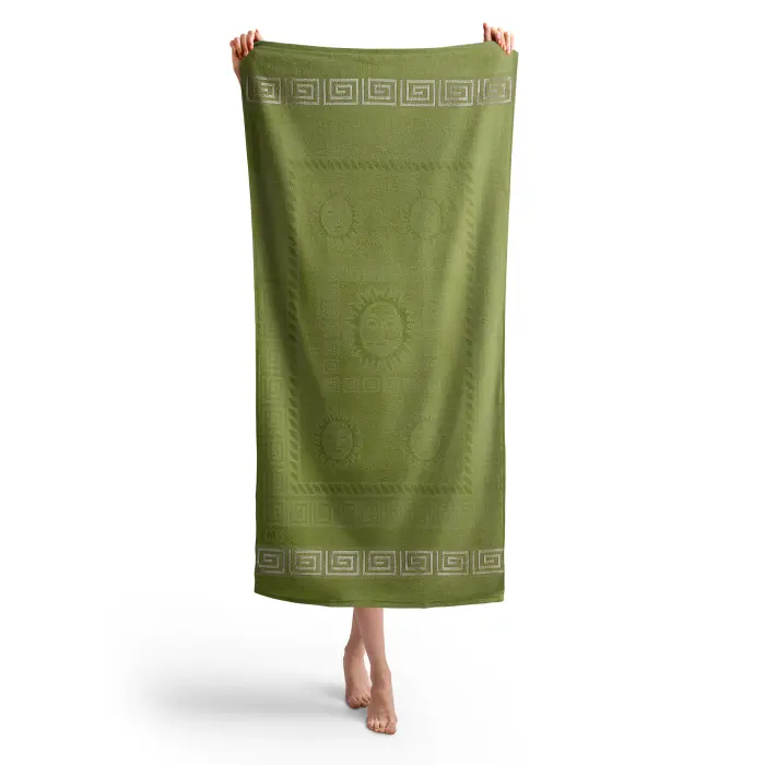 Prosop de plaja cu motiv – Mar verde - 1167 - Prosop de plaja cu motiv – Mar verde - 1167