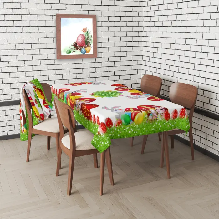 Față de masă decorativă cu motive de Paște - 4083 - 2897 - Față de masă decorativă cu motive de Paște - 4083 - 2897
