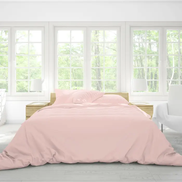 SET DORMITOR RANFORCE UNICOLOR - Roz deschis - 2203 - SET DORMITOR RANFORCE UNICOLOR - Roz deschis - 2203