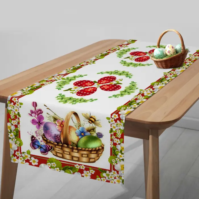 Față de masă decorativă cu motive de Paște - 5115 - 2868 - Față de masă decorativă cu motive de Paște - 5115 - 2868