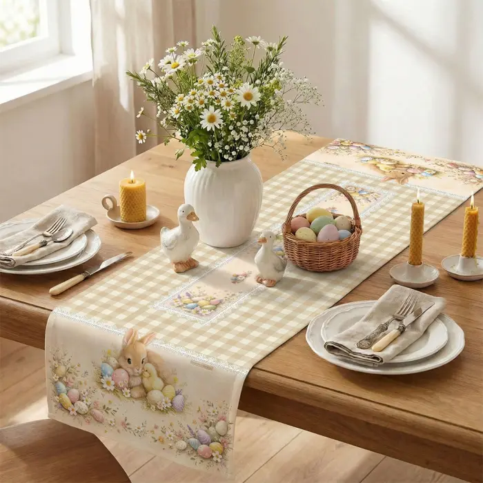 Față de masă decorativă cu motive de Paște - 5423 - 3791 - Față de masă decorativă cu motive de Paște - 5423 - 3791