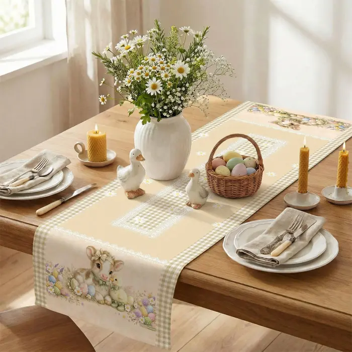 Față de masă decorativă cu motive de Paște - 5425 - 3793 - Față de masă decorativă cu motive de Paște - 5425 - 3793