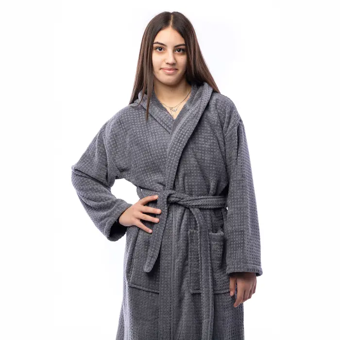 Halat tineret “Elegance” - Gri - 2739 - Halat tineret “Elegance” - Gri - 2739