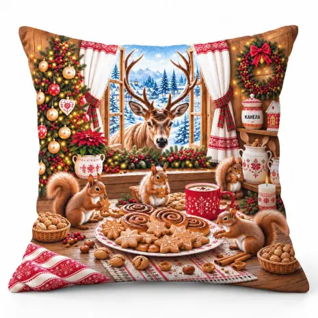 Pernă decorativă „Magie de Crăciun”