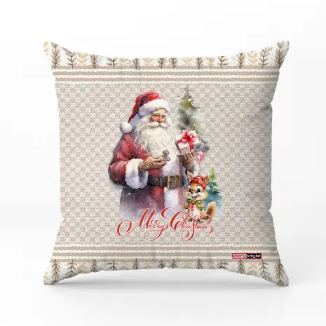 Perna decorativa cu motive de Crăciun 5302 - Perna decorativa cu motive de Crăciun 5302