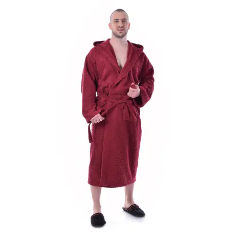 Halat Maer - Bordo - barbaţi - Halat Maer - Bordo - barbaţi