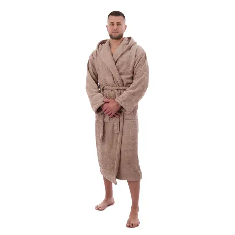 Halat JACQUARD – MS – Bej - barbaţi - Halat JACQUARD – MS – Bej - barbaţi