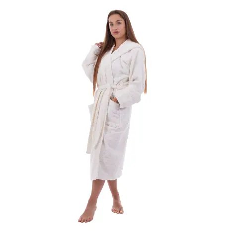 Halat JACQUARD – MS – Crem – damă