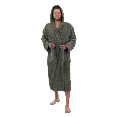 Halat JACQUARD – MS – Verde – barbaţi - Halat JACQUARD – MS – Verde – barbaţi