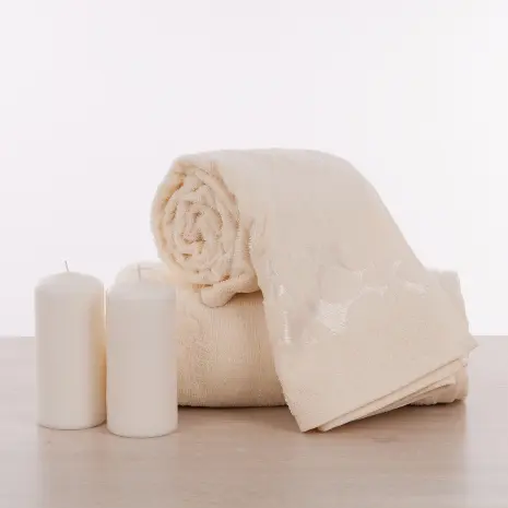 Prosoape de baie „BOHEMI” – CREMA