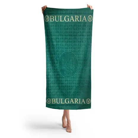 Prosop de plajă MS – verde - Prosop de plajă MS – verde
